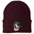 Greater Swiss Mountain Dog Embroidered Beanie