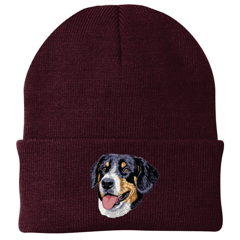 Greater Swiss Mountain Dog Embroidered Beanie