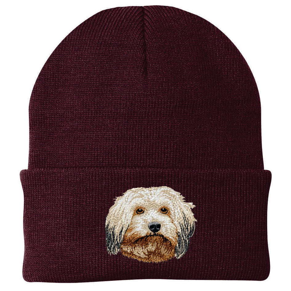 Havanese Embroidered Beanie