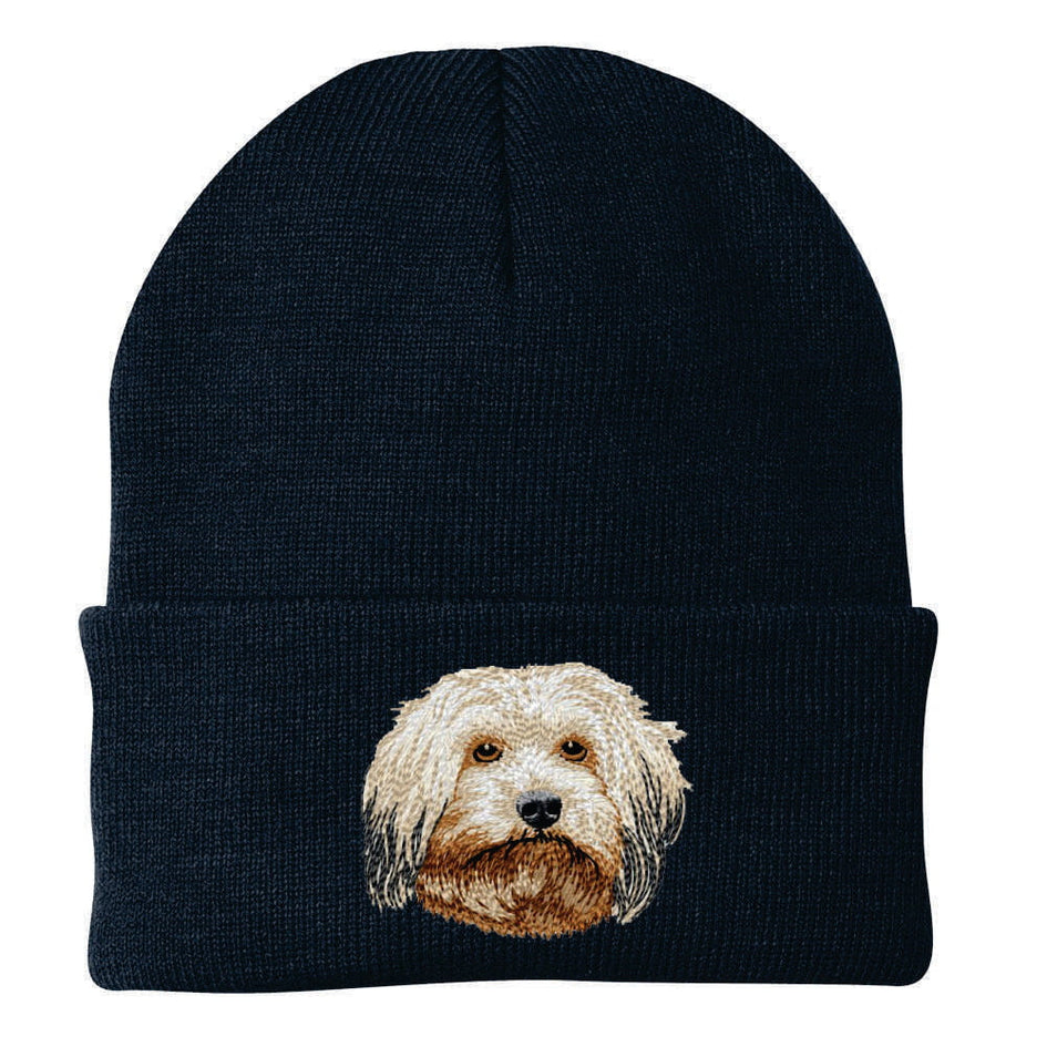 Havanese Embroidered Beanie