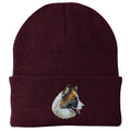Icelandic Sheepdog Embroidered Beanie