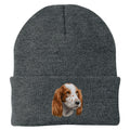 Irish Red and White Setter Embroidered Beanie