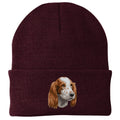 Irish Red and White Setter Embroidered Beanie