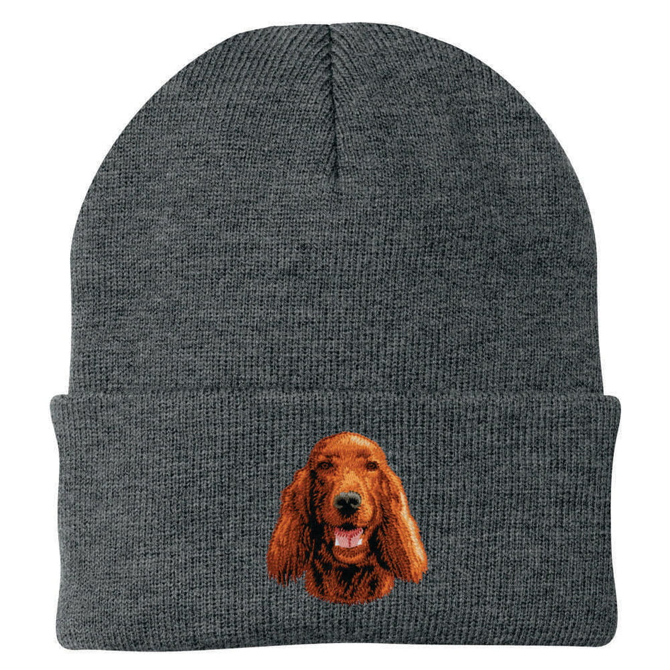 Irish Setter Embroidered Beanie