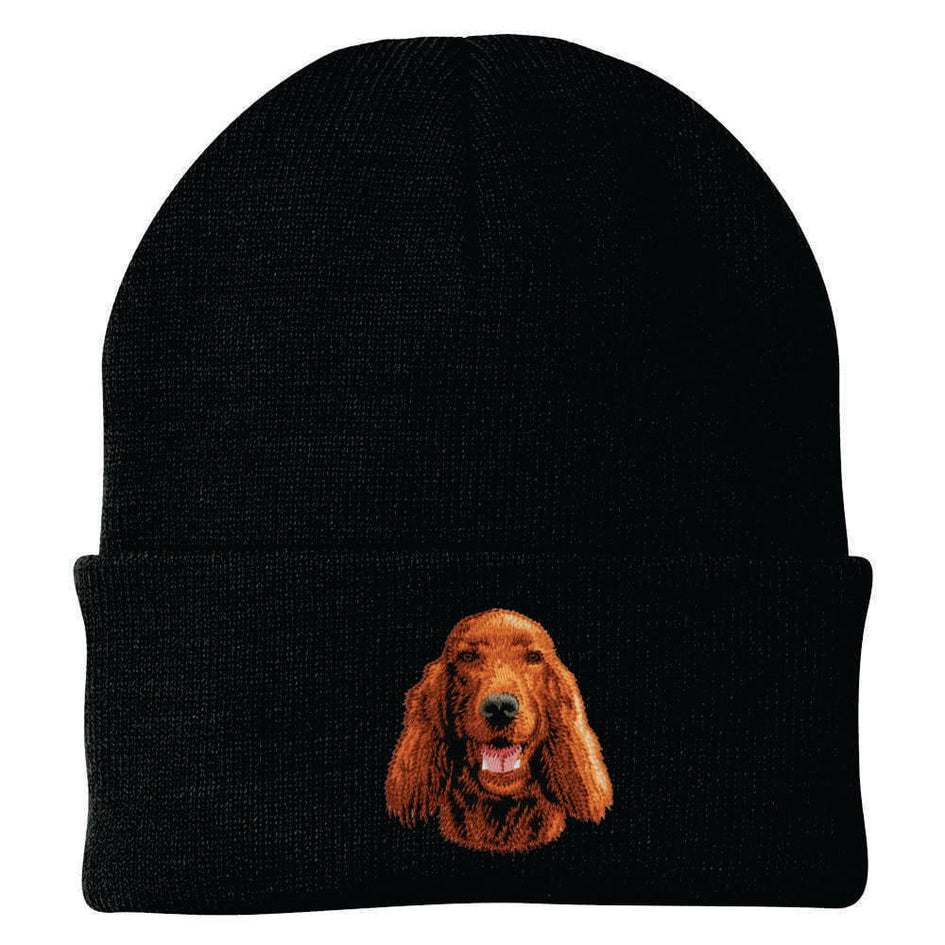 Irish Setter Embroidered Beanie