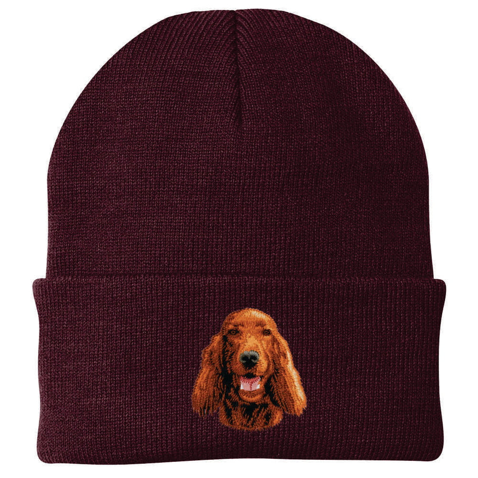Irish Setter Embroidered Beanie
