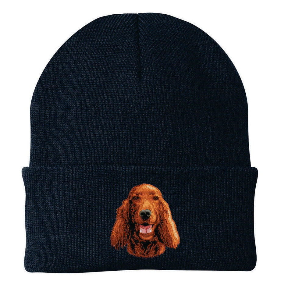 Irish Setter Embroidered Beanie