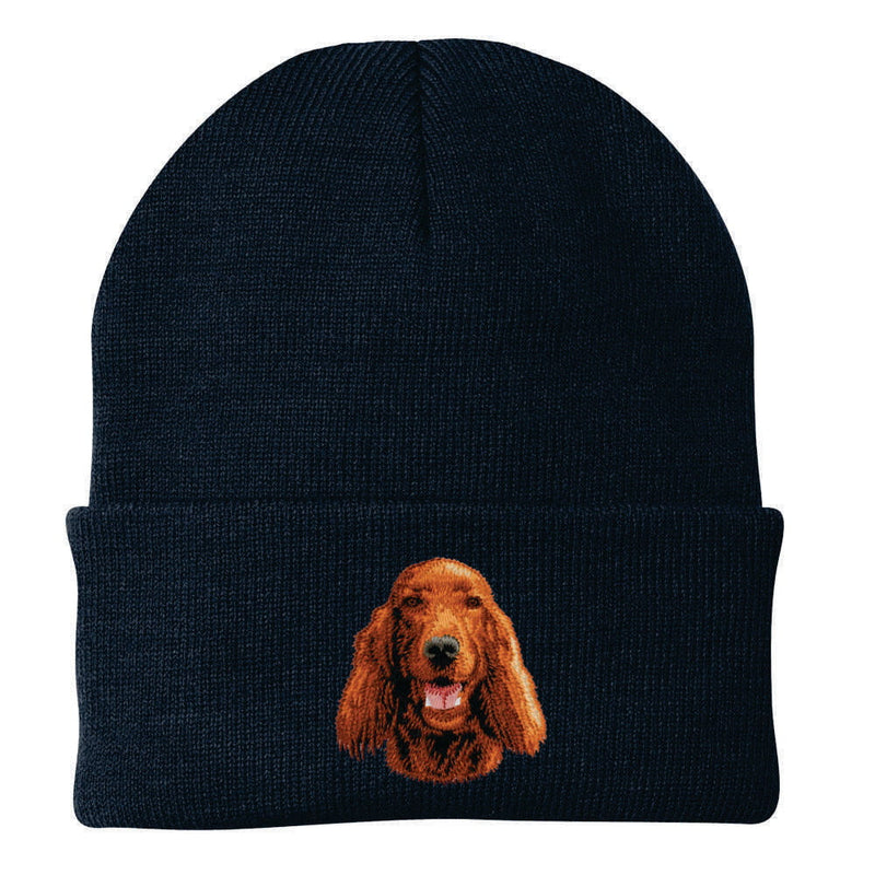 Irish Setter Embroidered Beanie
