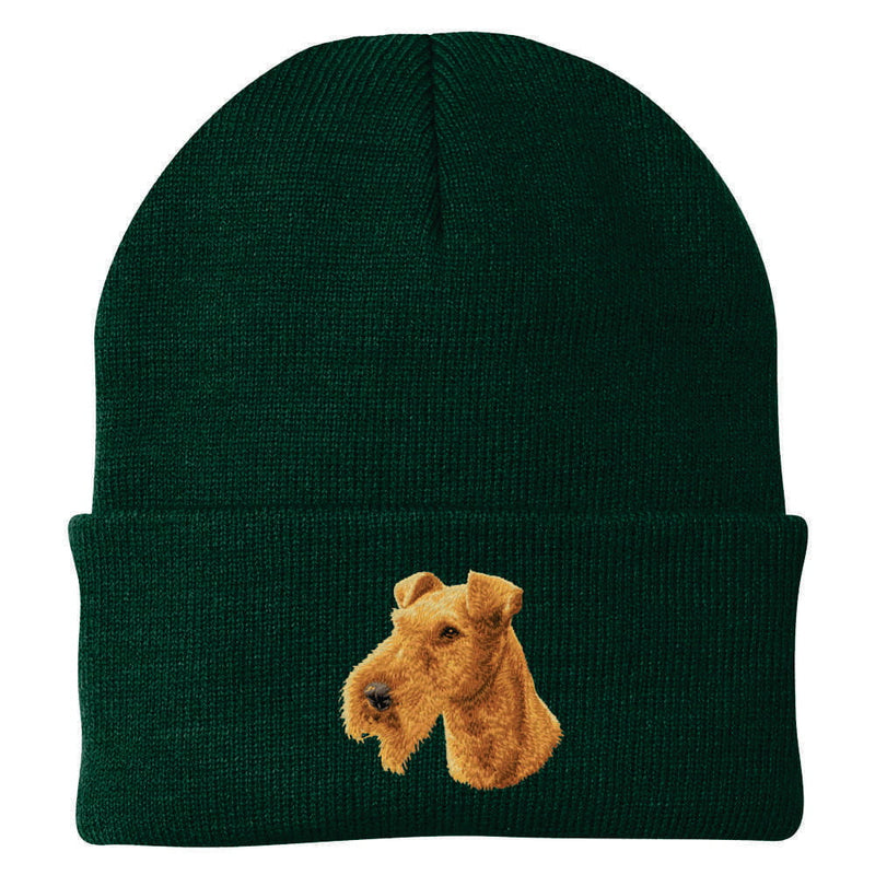 Irish Terrier Embroidered Beanie