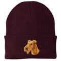 Irish Terrier Embroidered Beanie