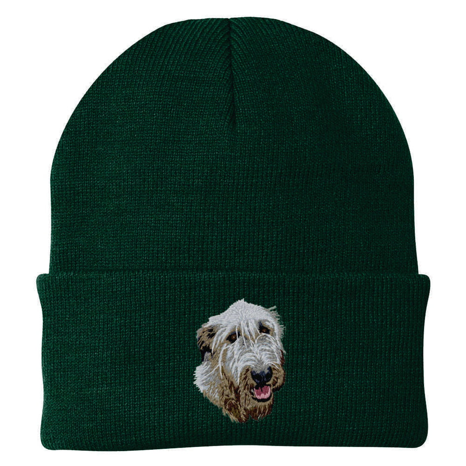 Irish Wolfhound Embroidered Beanie