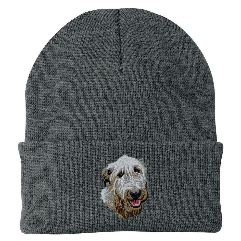 Irish Wolfhound Embroidered Beanie
