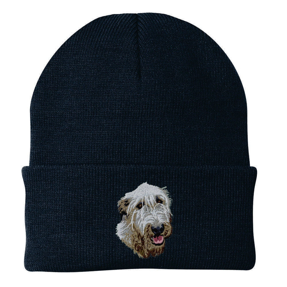 Irish Wolfhound Embroidered Beanie