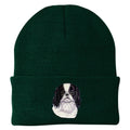 Japanese Chin Embroidered Beanie