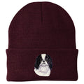 Japanese Chin Embroidered Beanie