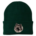 Keeshond Embroidered Beanie