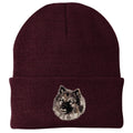 Keeshond Embroidered Beanie