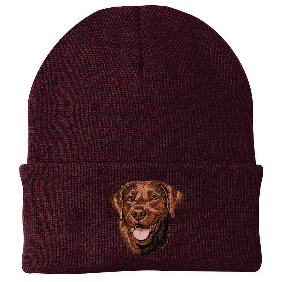 Labrador Retriever Embroidered Beanie