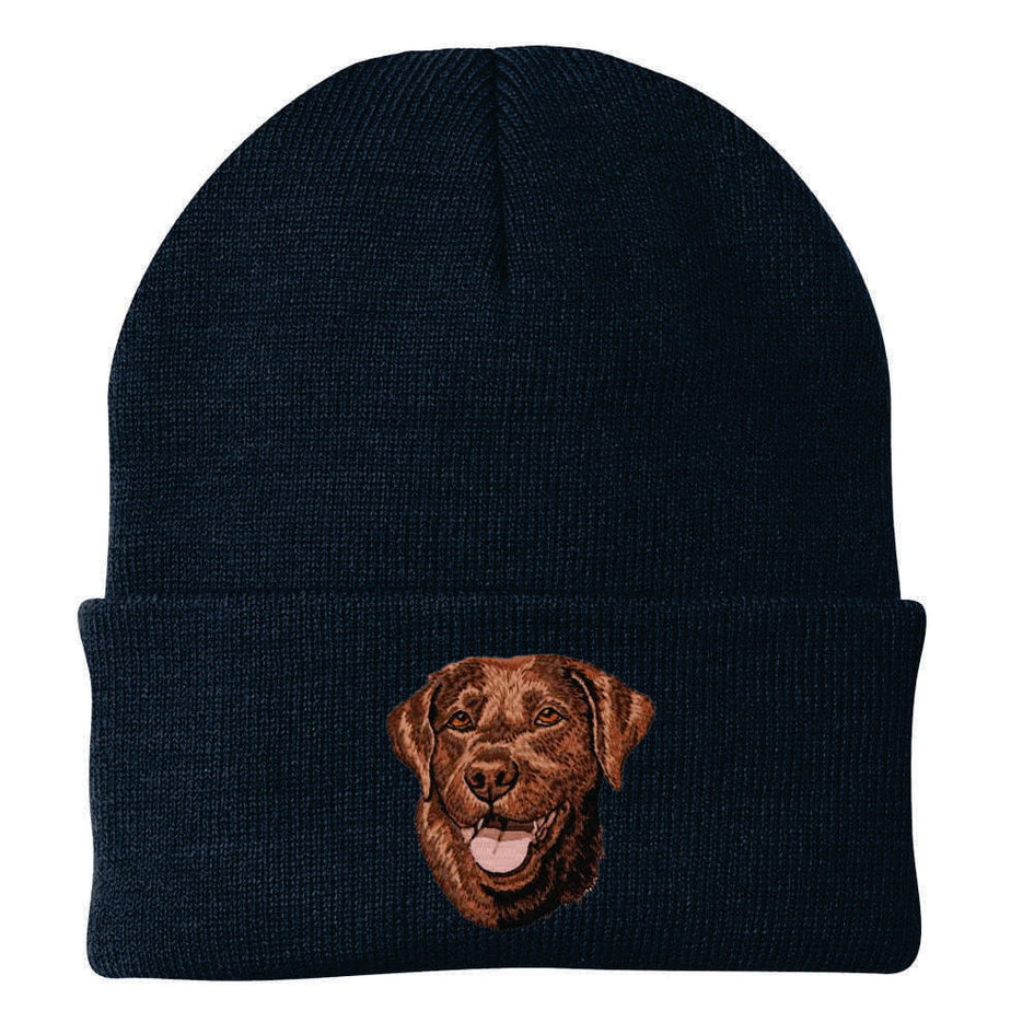Labrador Retriever Embroidered Beanie