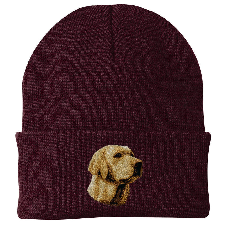 Labrador Retriever Embroidered Beanie