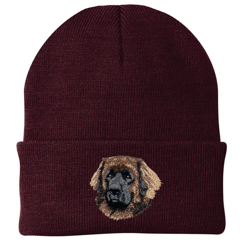 Leonberger Embroidered Beanie