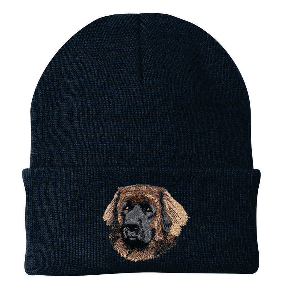 Leonberger Embroidered Beanie
