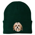 Lhasa Apso Embroidered Beanie