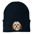 Lhasa Apso Embroidered Beanie
