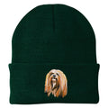 Lhasa Apso Embroidered Beanie