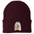 Maltese Embroidered Beanie