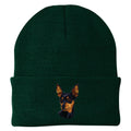 Miniature Pinscher Embroidered Beanie
