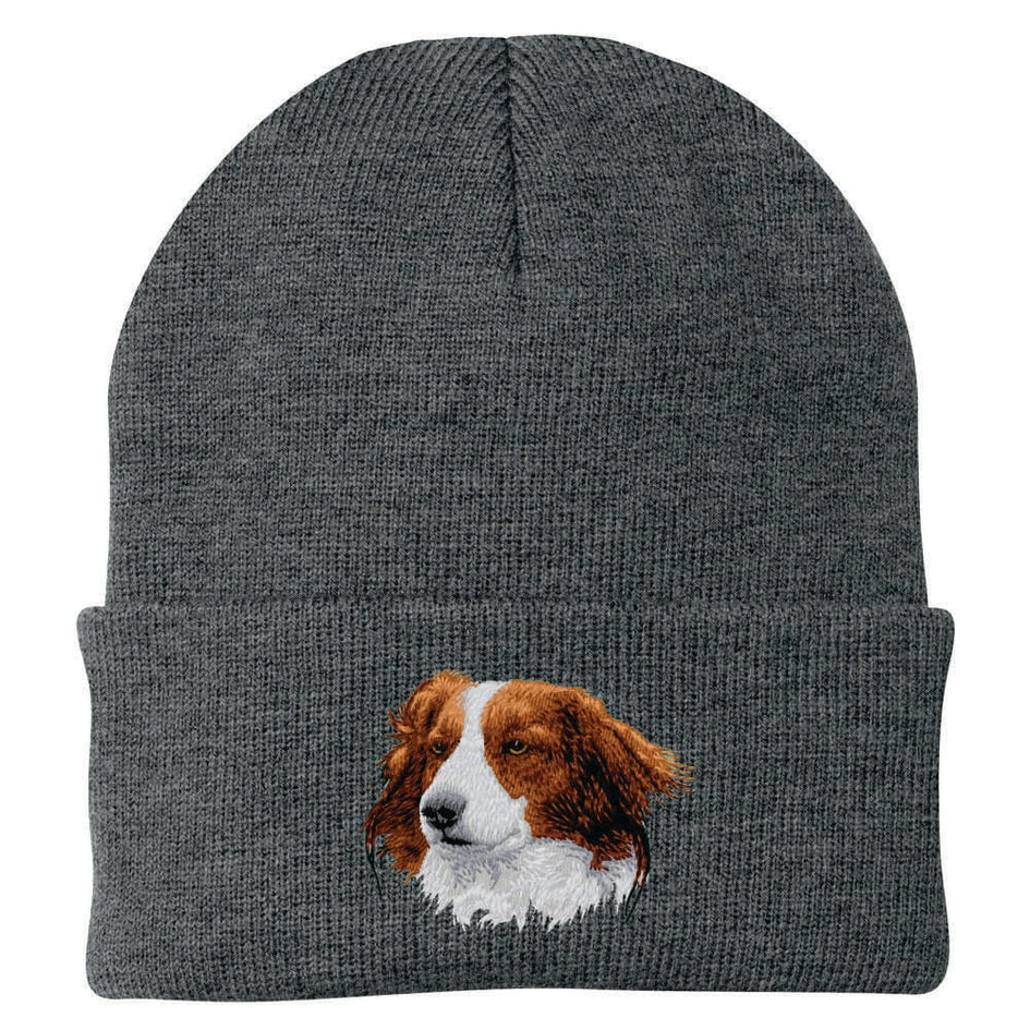 Nederlandse Kooikerhondje Embroidered Beanie