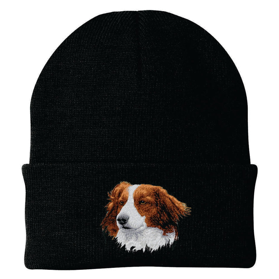 Nederlandse Kooikerhondje Embroidered Beanie