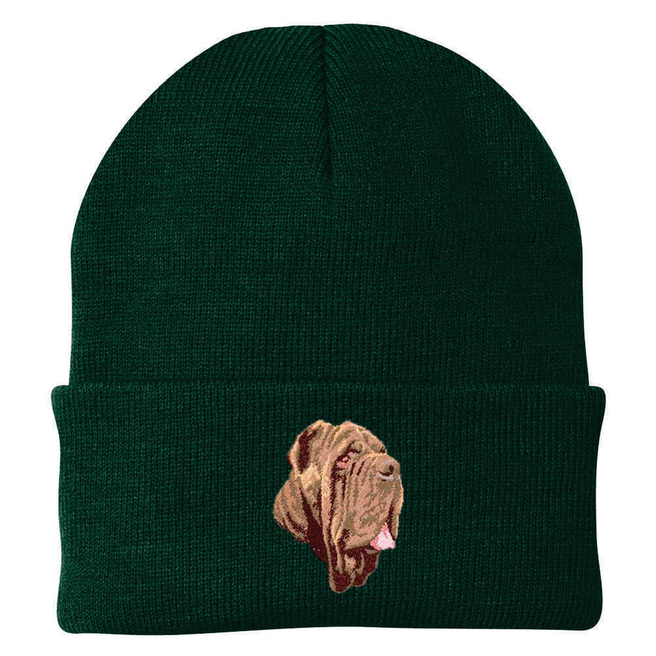 Neapolitan Mastiff Embroidered Beanie
