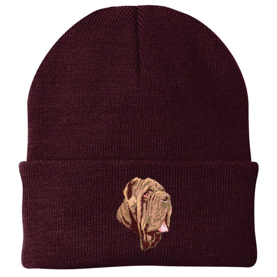 Neapolitan Mastiff Embroidered Beanie