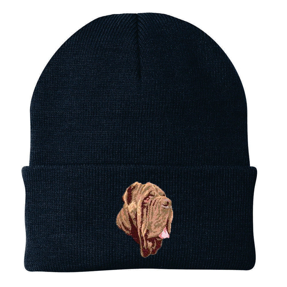 Neapolitan Mastiff Embroidered Beanie