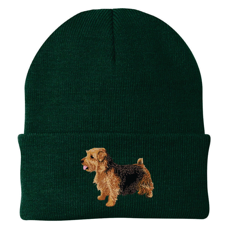 Norfolk Terrier Embroidered Beanie