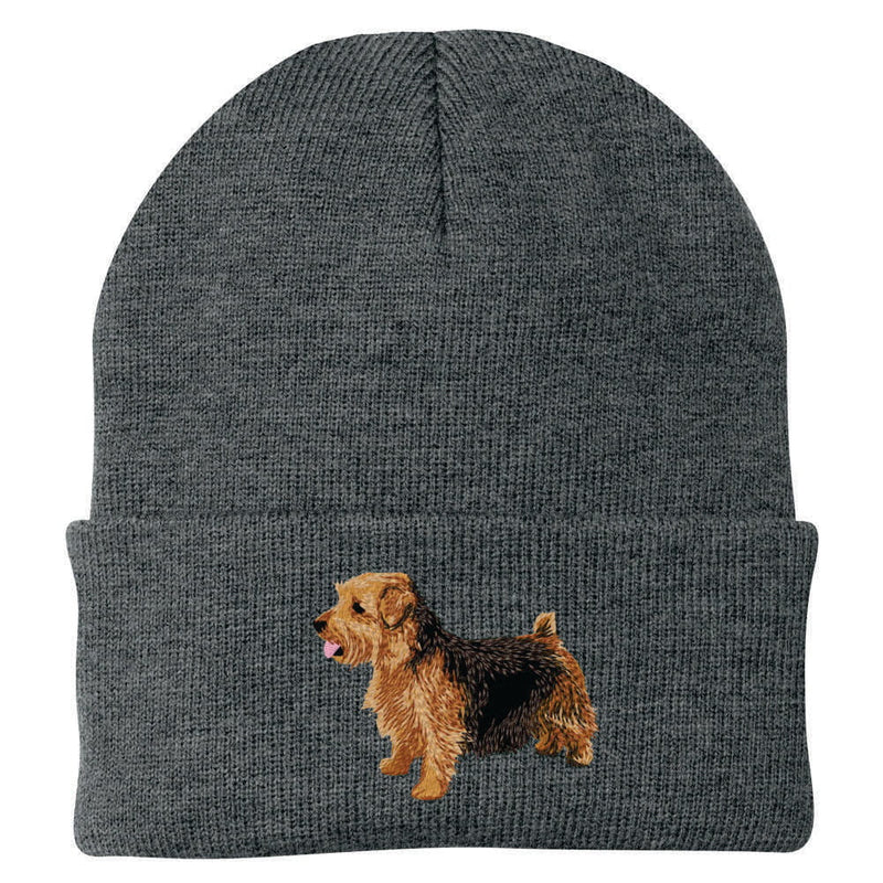Norfolk Terrier Embroidered Beanie