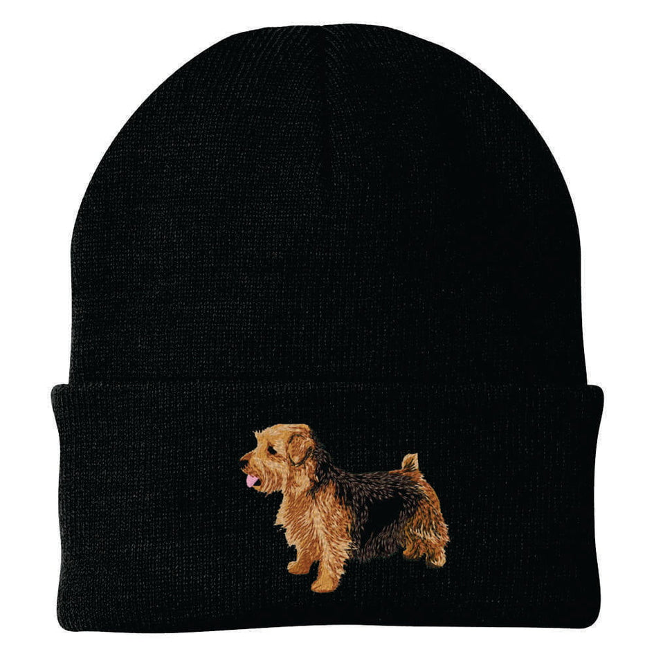 Norfolk Terrier Embroidered Beanie