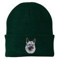 Norwegian Elkhound Embroidered Beanie