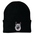Norwegian Elkhound Embroidered Beanie