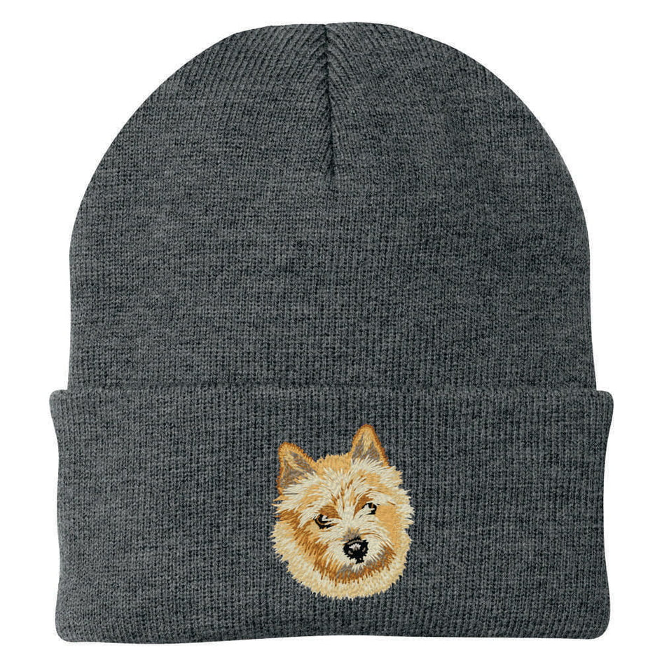 Norwich Terrier Embroidered Beanie