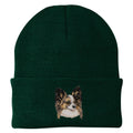Papillon Embroidered Beanie