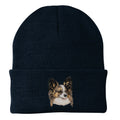 Papillon Embroidered Beanie