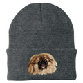 Pekingese Embroidered Beanie