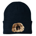 Pekingese Embroidered Beanie
