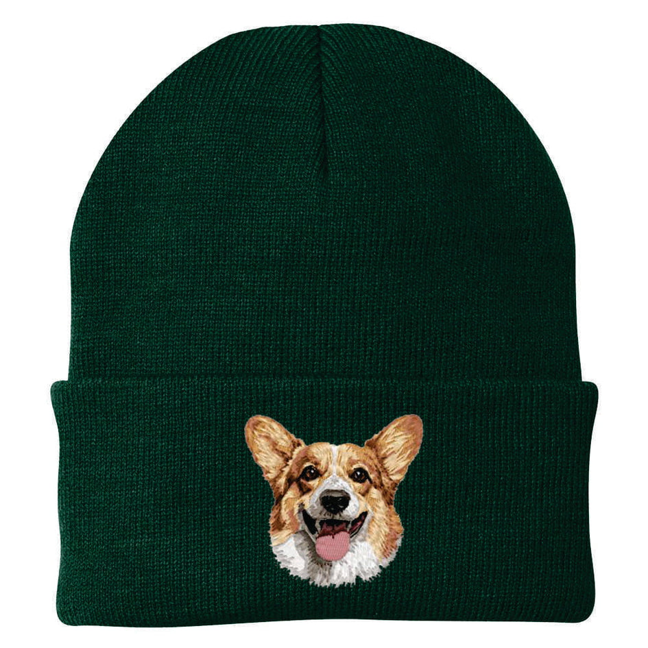 Pembroke Welsh Corgi Embroidered Beanie