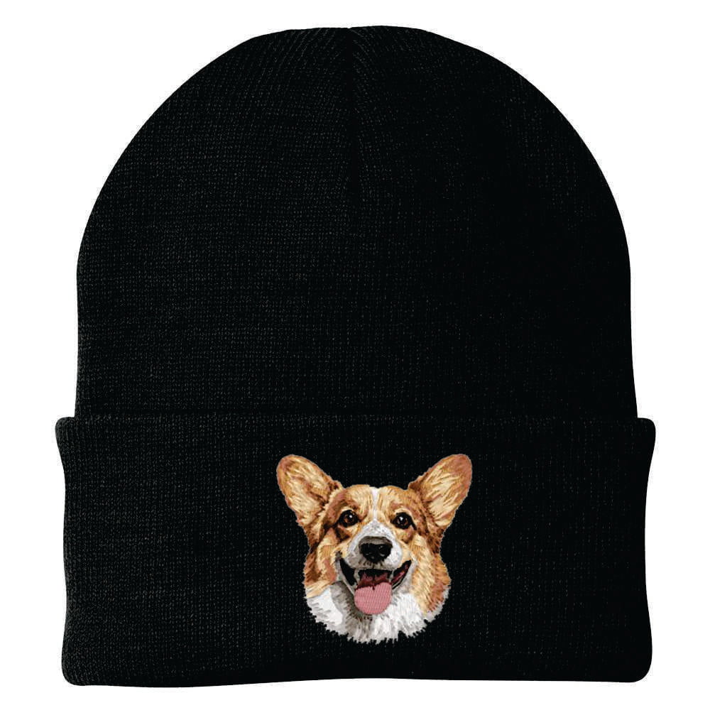 Pembroke Welsh Corgi Embroidered Beanie | AKC Shop