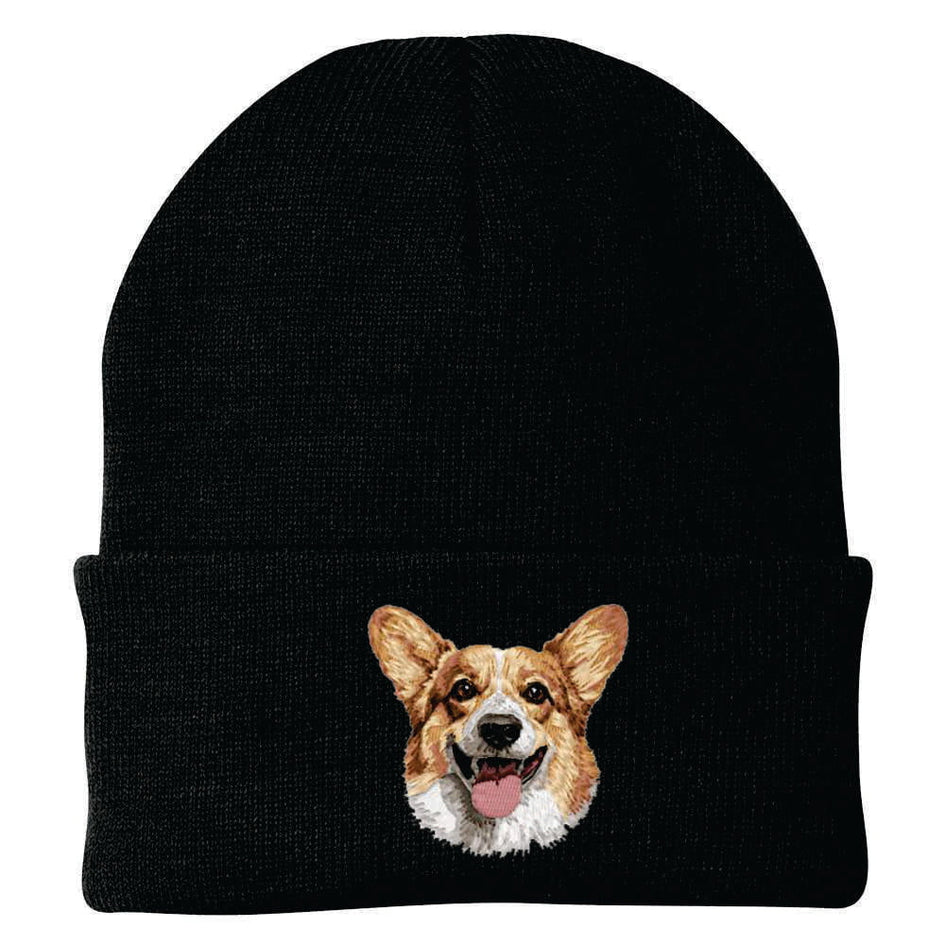 Pembroke Welsh Corgi Embroidered Beanie