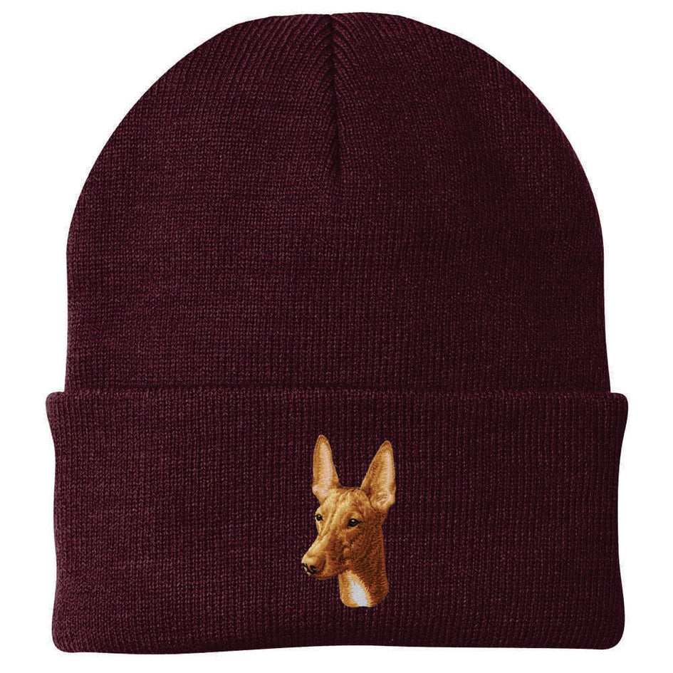 Pharaoh Hound Embroidered Beanie